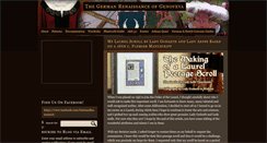 Desktop Screenshot of germanrenaissance.net